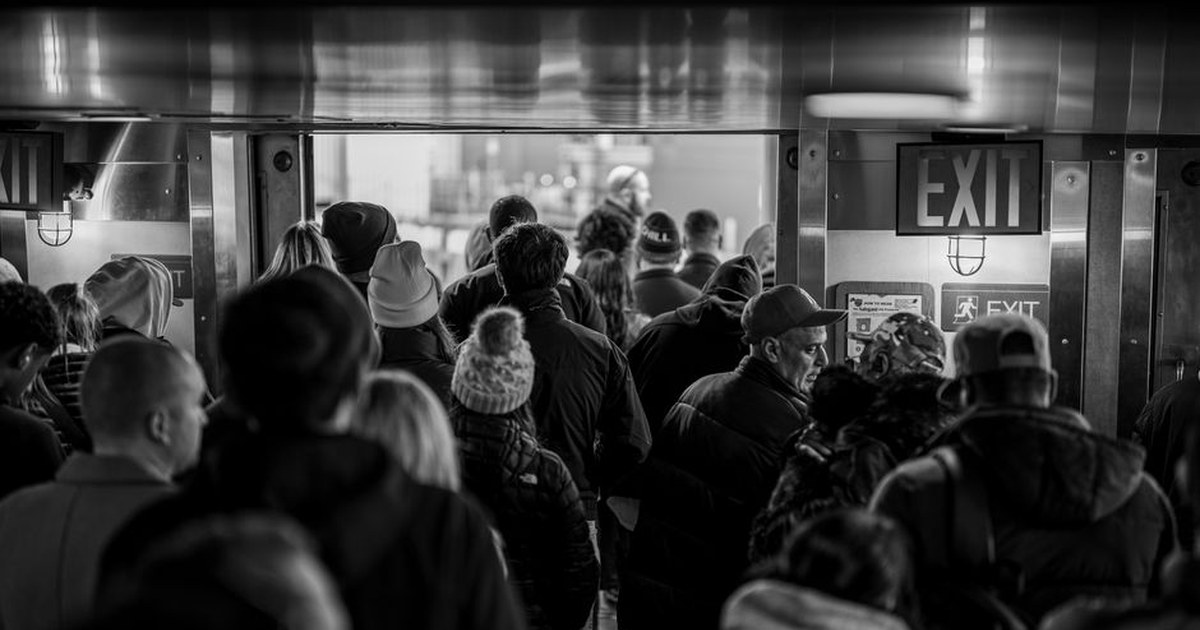 citizens evacuating building safety assembly area ground