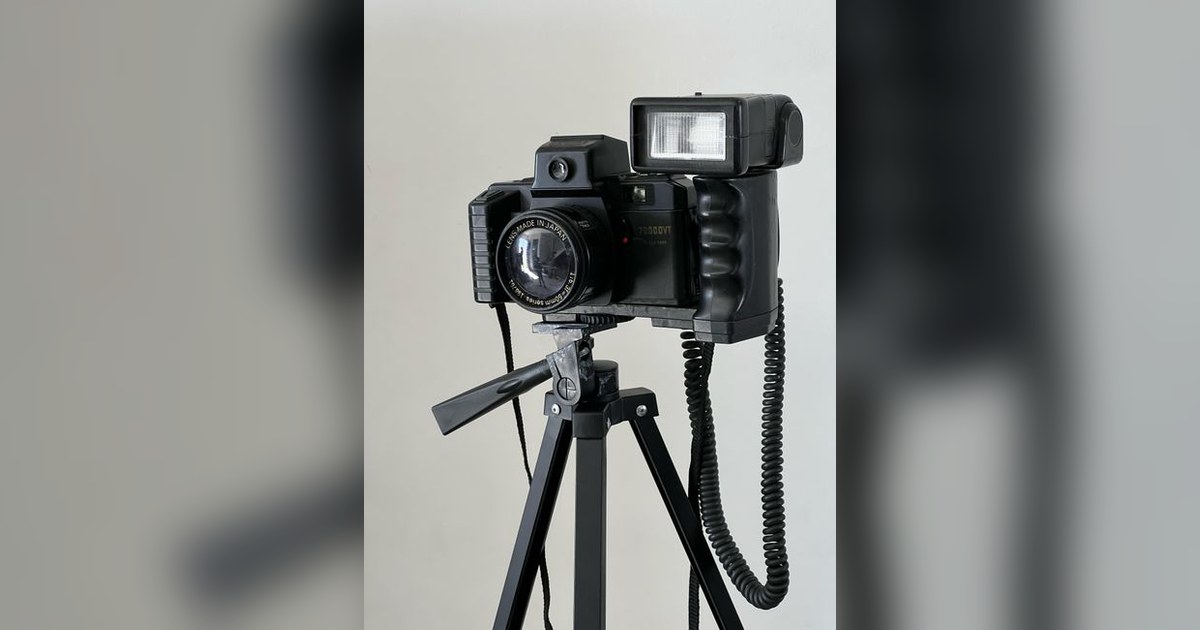 classical film camera set