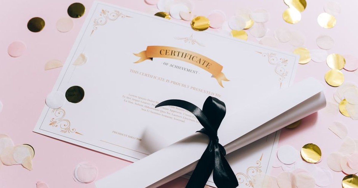 certificate document printing